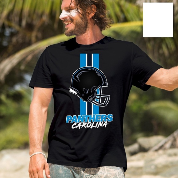 Tops - Panthers Game Day Carolina Helm Football Carolina Panthers Football Shirt